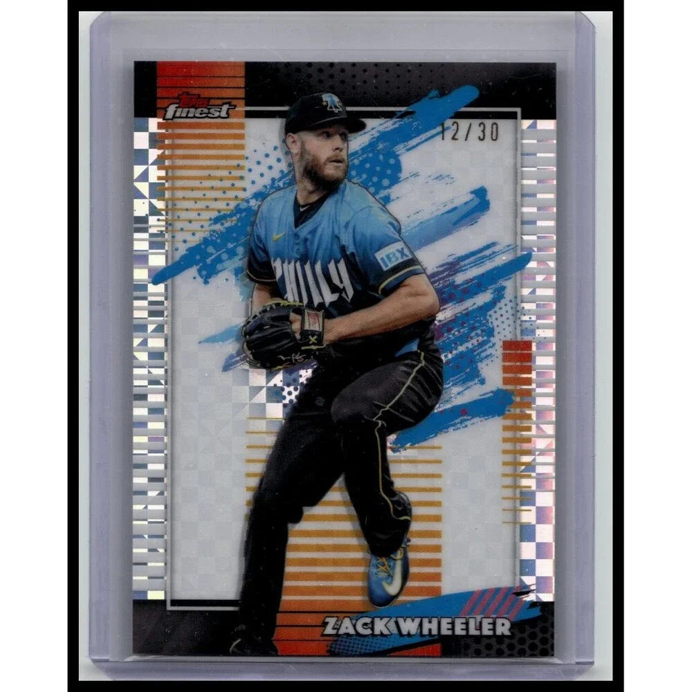 2026 Finest Zack Wheeler #160 Philadelphia Phillies Base
